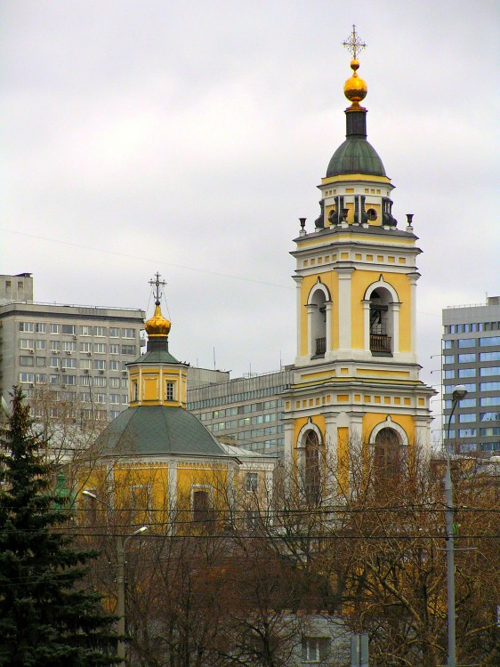 Церковь Девяти мучеников Кизических, Арбат (Центральный административный округ (ЦАО), г. Москва). фасады