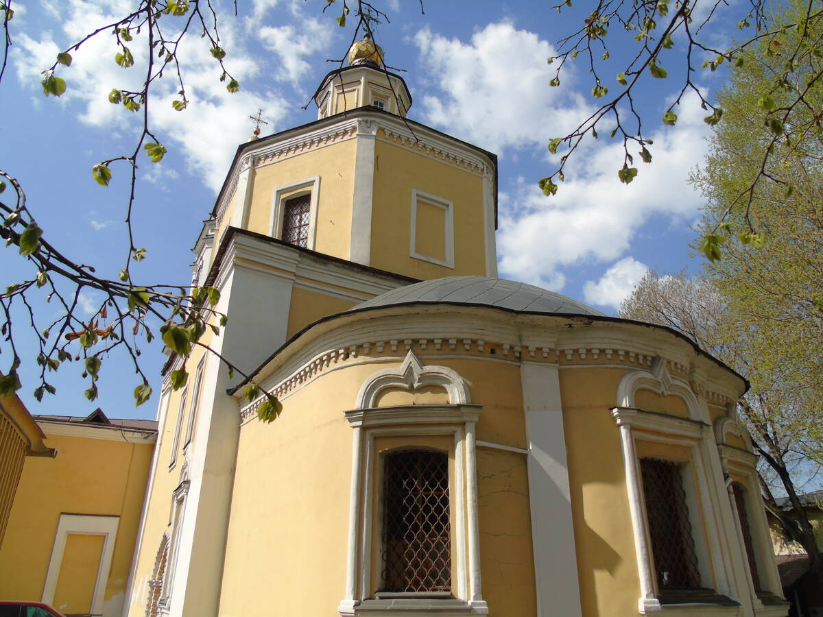 Церковь Девяти мучеников Кизических, Арбат (Центральный административный округ (ЦАО), г. Москва). архитектурные детали
