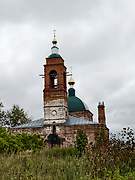 Церковь Воздвижения Креста Господня, Западный фасад, Коверино, Камешковский район, Владимирская область