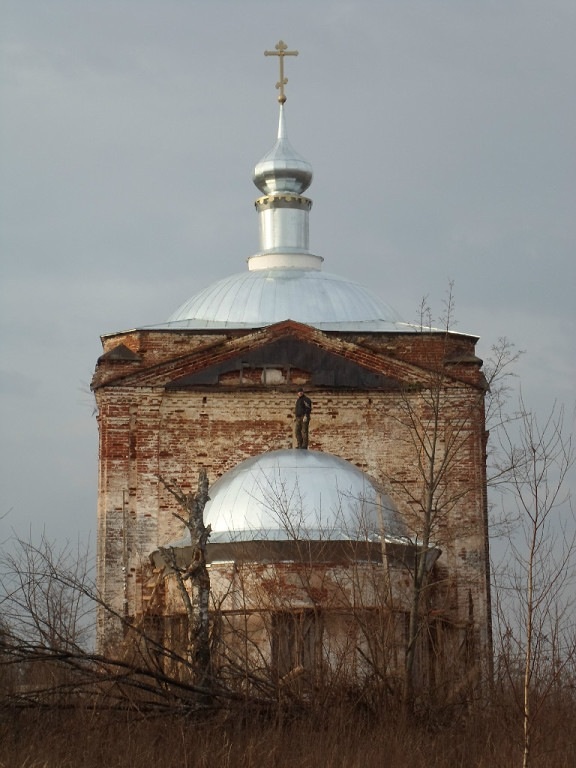 Краснознаменский. Церковь Грузинской иконы Божией Матери. фасады