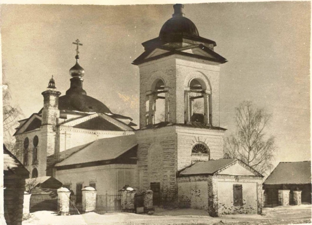 Краснознаменский. Церковь Грузинской иконы Божией Матери. архивная фотография, Фото середины 20 века