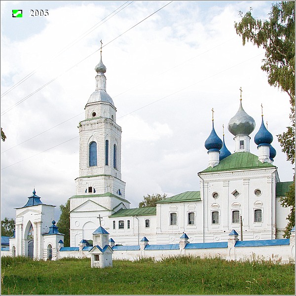 Усолье. Церковь Казанской иконы Божией Матери. фасады, Южный фасад