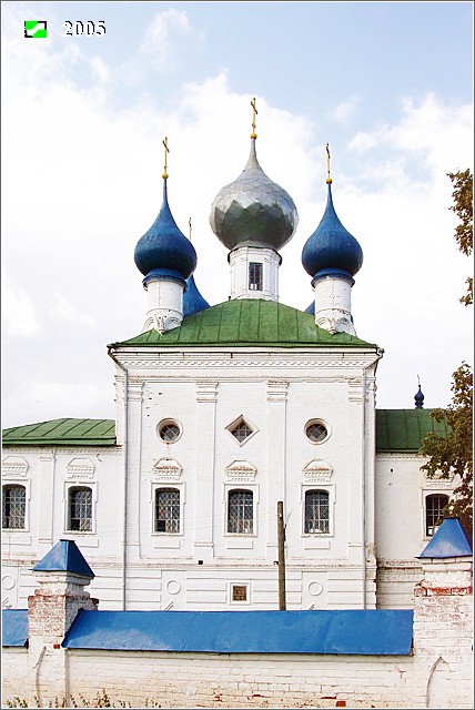 Церковь Казанской иконы Божией Матери, Усолье (Камешковский район, Владимирская область). фасады, Южный фасад основного объема