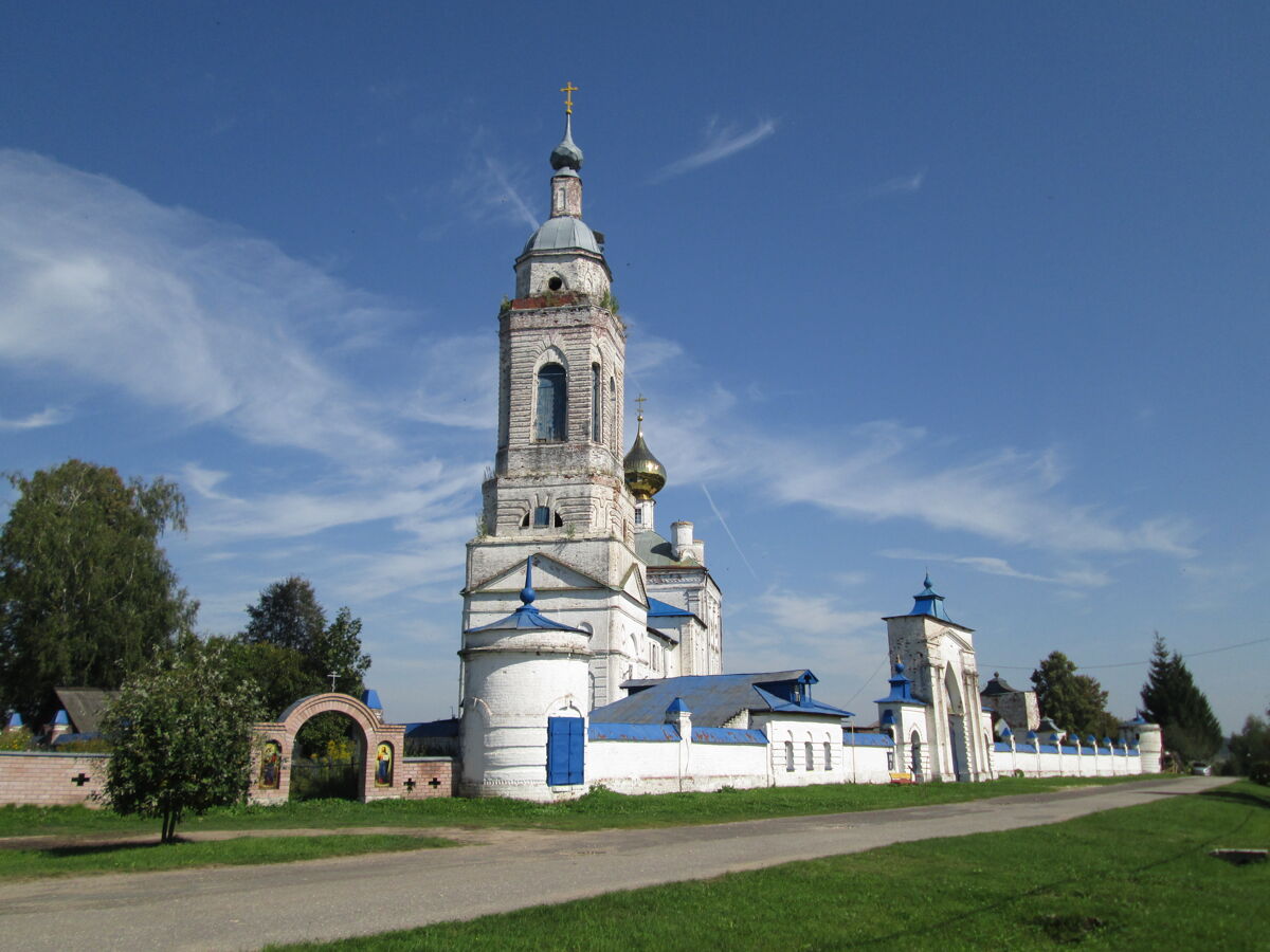 Церковь Казанской иконы Божией Матери, Усолье (Камешковский район, Владимирская область). фасады
