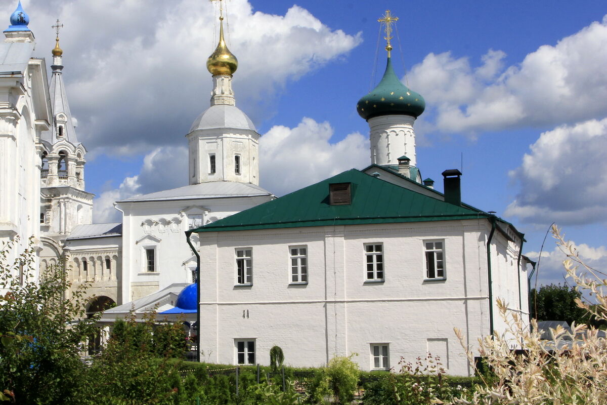 Боголюбский женский монастырь. Трапезная церковь Благовещения, Боголюбово (Суздальский район, Владимирская область). фасады