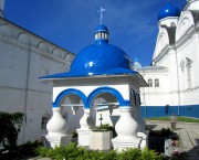 Боголюбский женский монастырь. Киворий, вид с востока<br>, Боголюбово, Суздальский район, Владимирская область