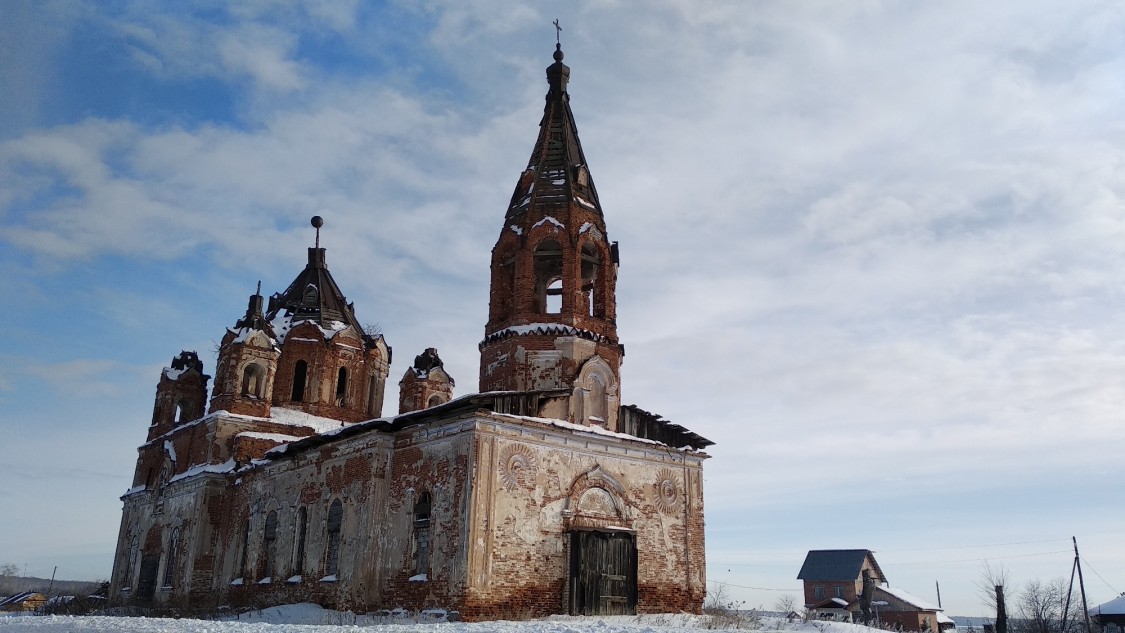 Церковь Троицы Живоначальной, Троицкое (Каменский район (Каменский ГО), Свердловская область). дополнительная информация