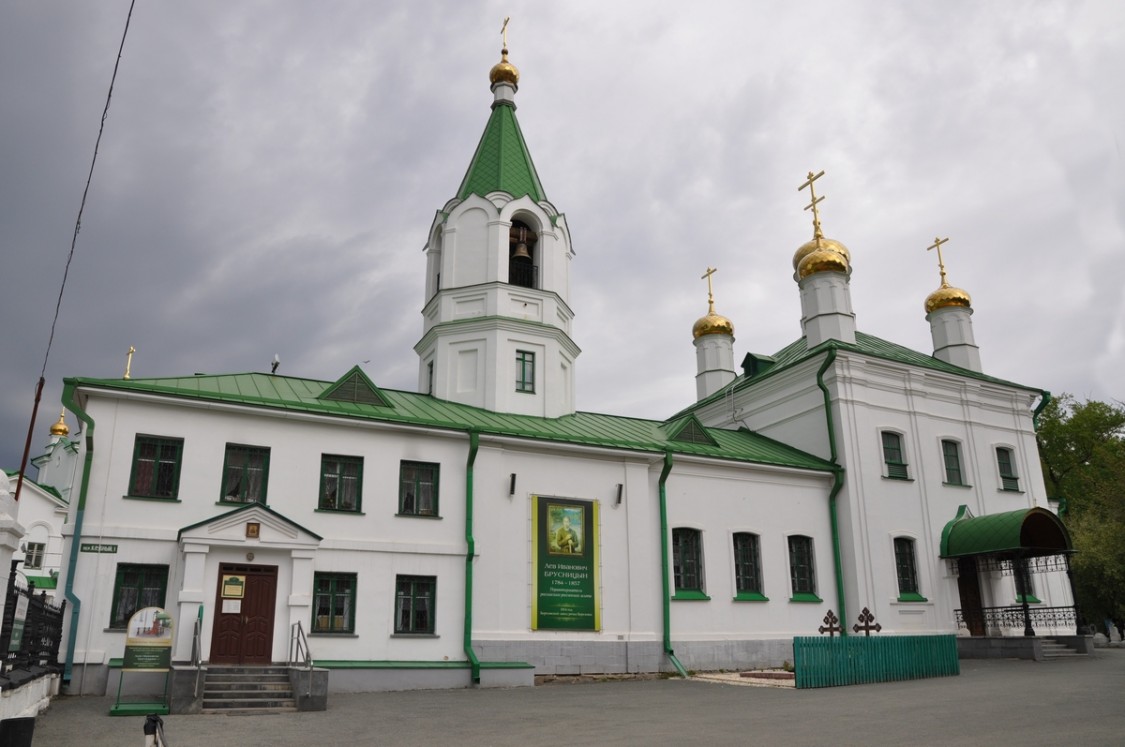 Церковь Успения Пресвятой Богородицы, Берёзовский (Берёзовский (Берёзовский ГО), Свердловская область). фасады