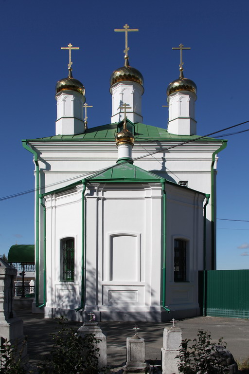 Церковь Успения Пресвятой Богородицы, Берёзовский (Берёзовский (Берёзовский ГО), Свердловская область). фасады, Восточный фасад