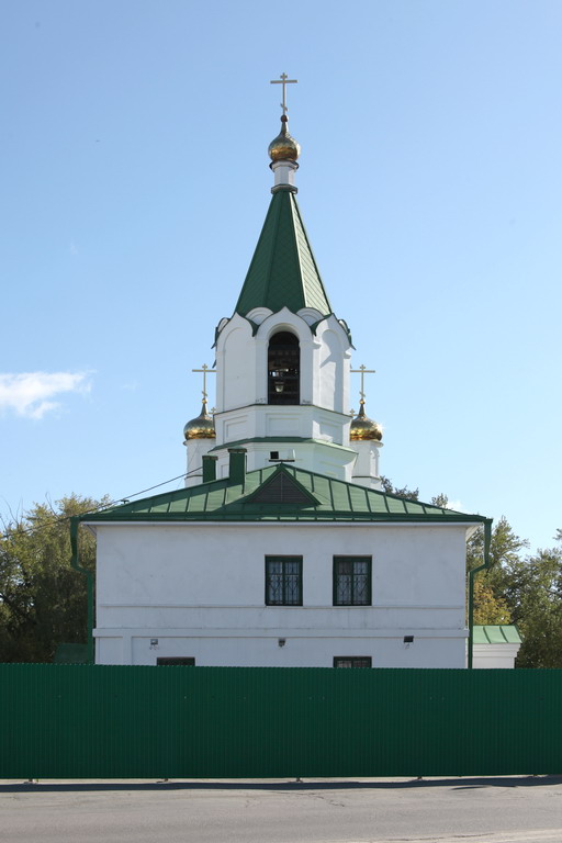 Берёзовский. Церковь Успения Пресвятой Богородицы. фасады, Западный фасад