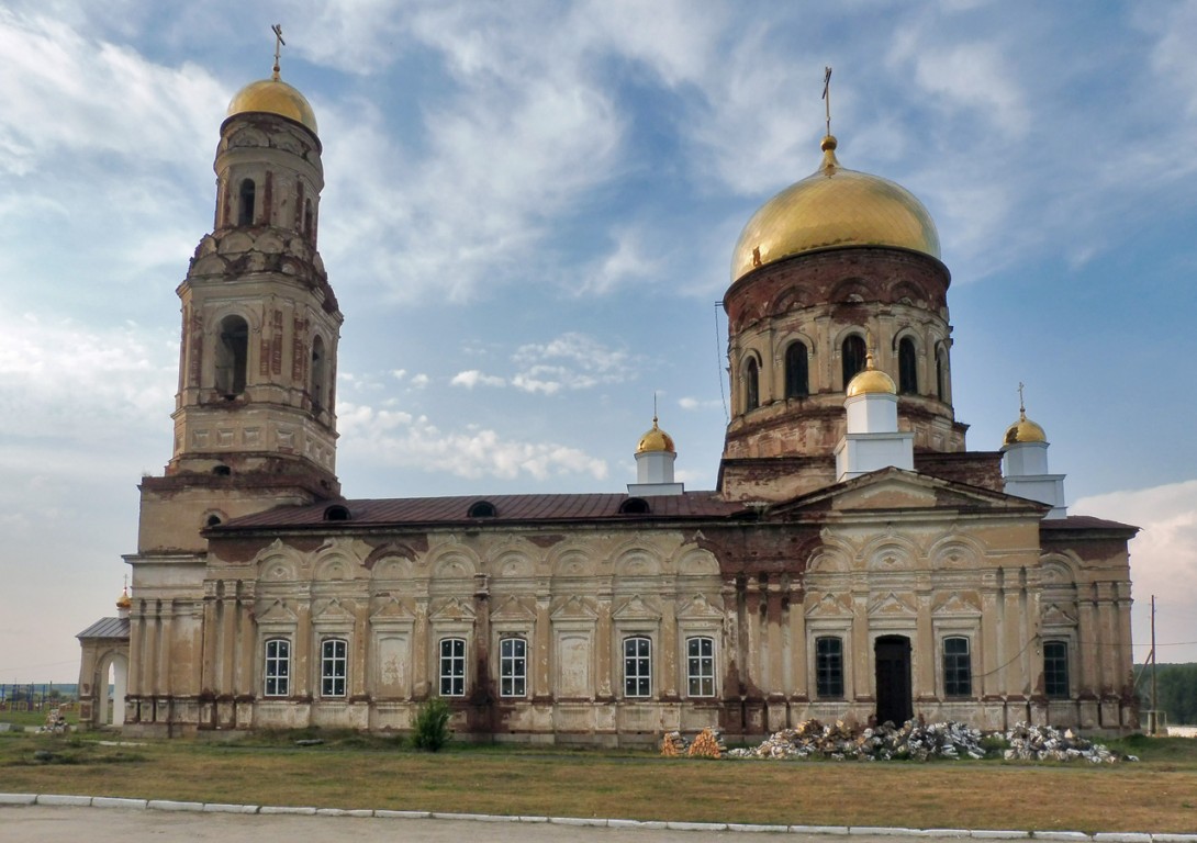 Маминское. Церковь Михаила Архангела. фасады
