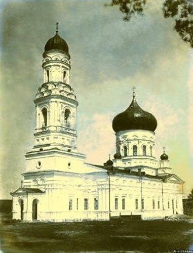 Маминское. Церковь Михаила Архангела. архивная фотография, Старинное фото