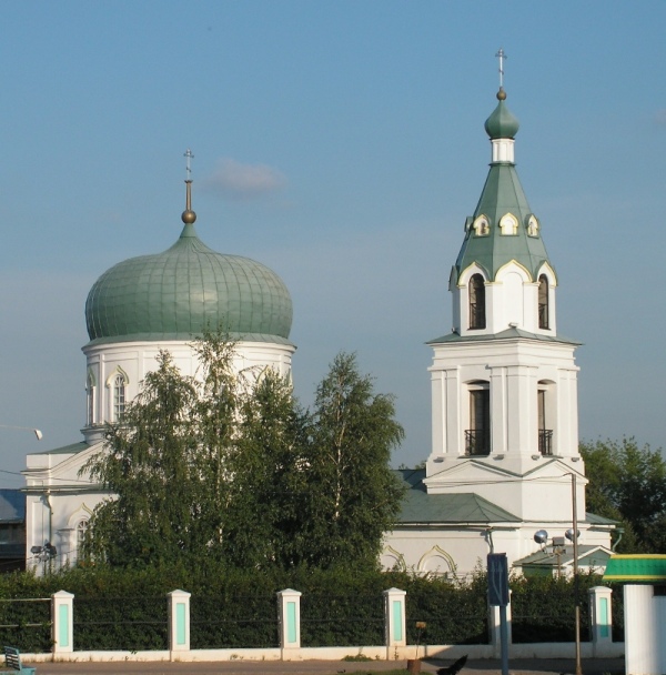 Орловка. Церковь Космы и Дамиана. фасады