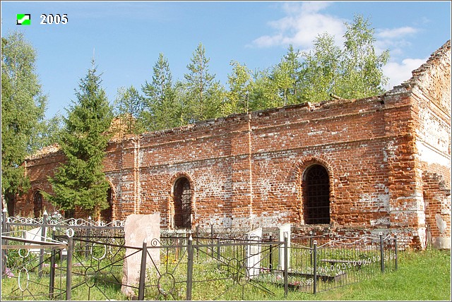 Церковь Николая Чудотворца, Старая Никола (Камешковский район, Владимирская область). фасады, Северный придел