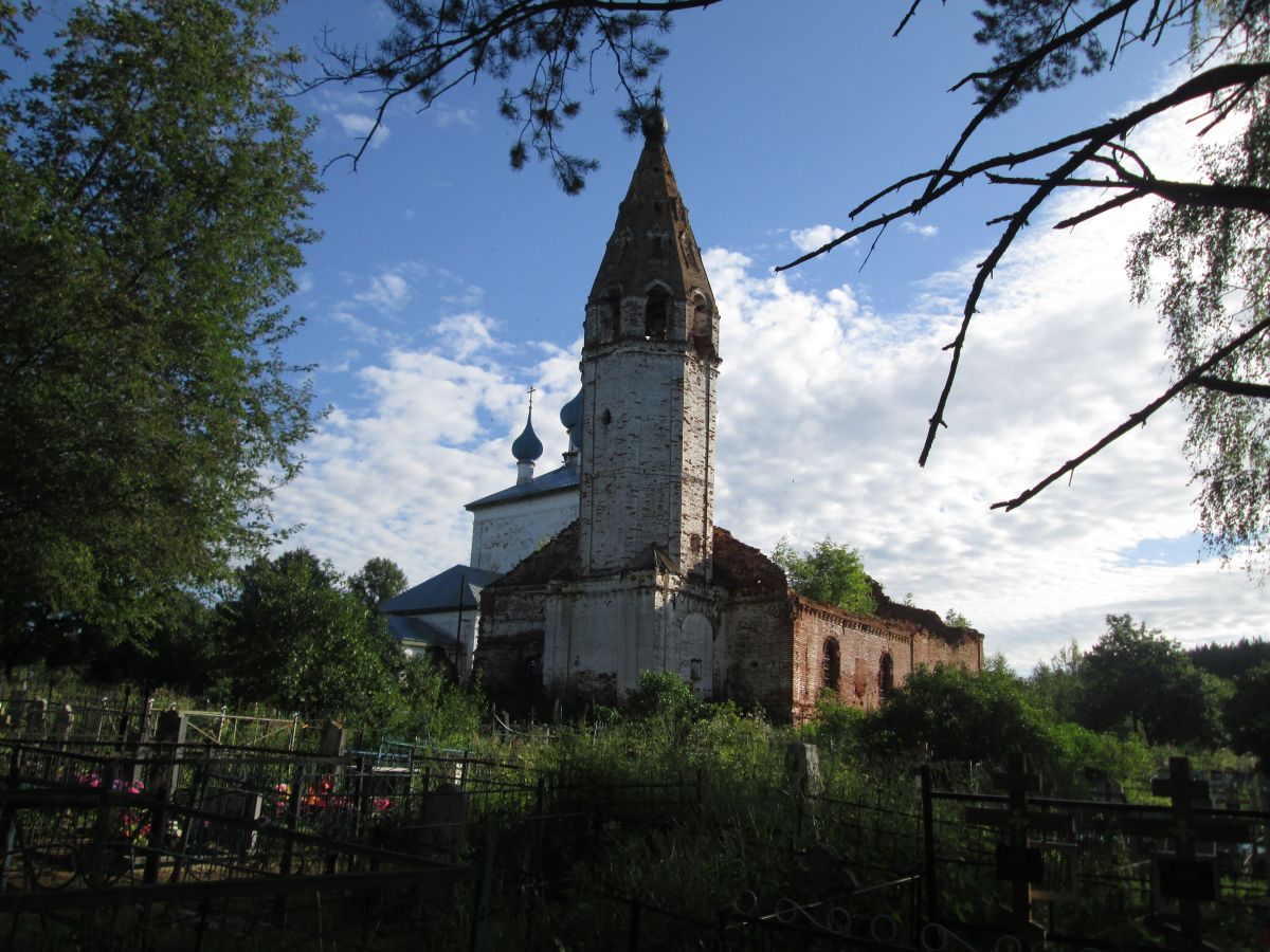 Старая Никола. Церковь Николая Чудотворца. фасады