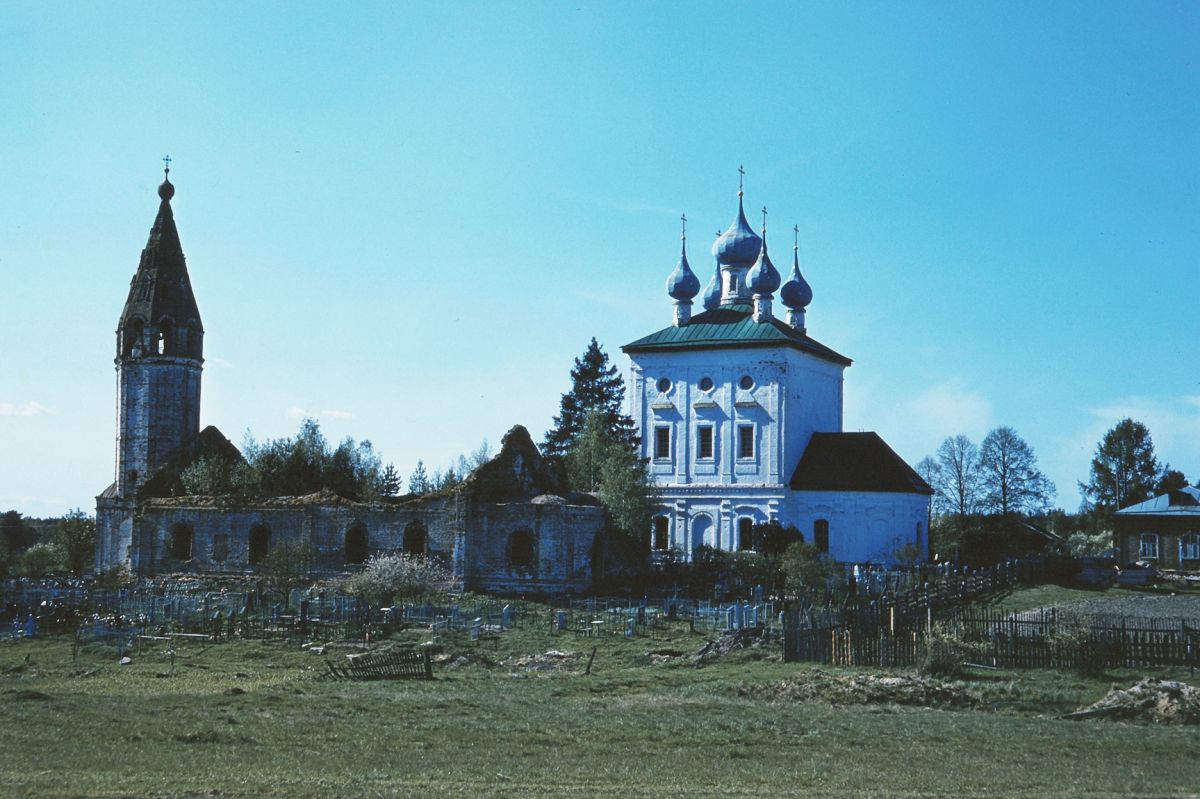 Храмовый комплекс погоста Старая Никола, Старая Никола (Камешковский район, Владимирская область). фасады