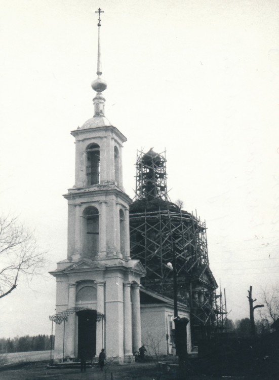 Белый Городок. Церковь Иерусалимской иконы Божией Матери. фасады