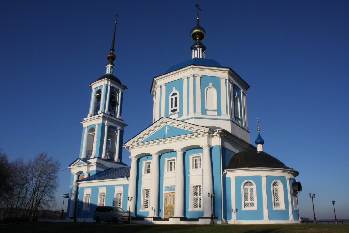 Белый Городок. Церковь Иерусалимской иконы Божией Матери. фасады