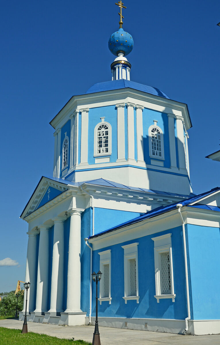 Церковь Иерусалимской иконы Божией Матери, Белый Городок (Кимрский район и г. Кимры, Тверская область). архитектурные детали