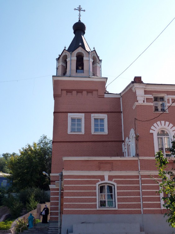 Иверский женский монастырь, Самара (Самара, город, Самарская область). дополнительная информация, Монастырская звонница. Вид от игуменского корпуса