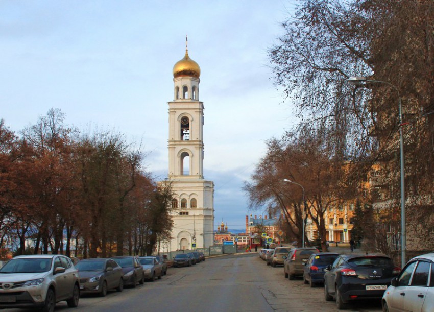 Иверский женский монастырь, Самара (Самара, город, Самарская область). фасады, Вид монастыря в створе ул. Фрунзе