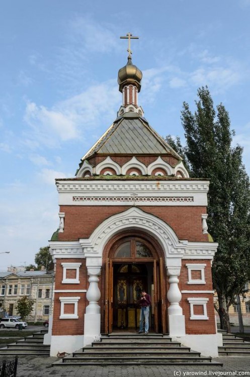 Самара. Часовня Алексия, митрополита Московского (воссозданная). фасады