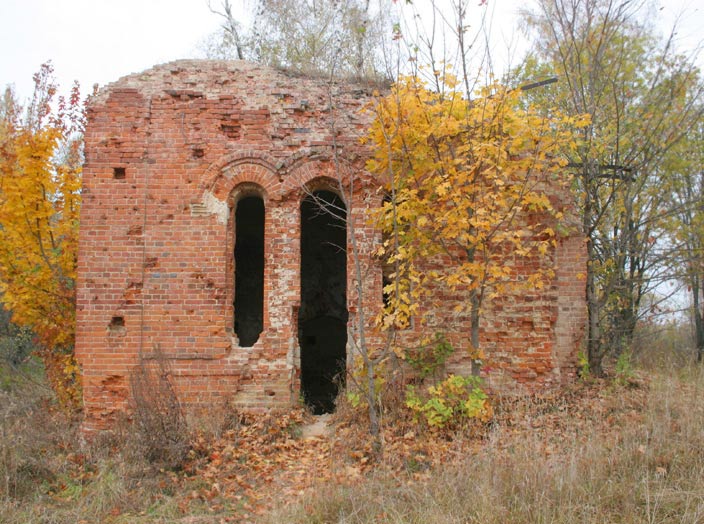 Церковь Троицы Живоначальной, Анисово Городище (Кировский район, Калужская область). фасады