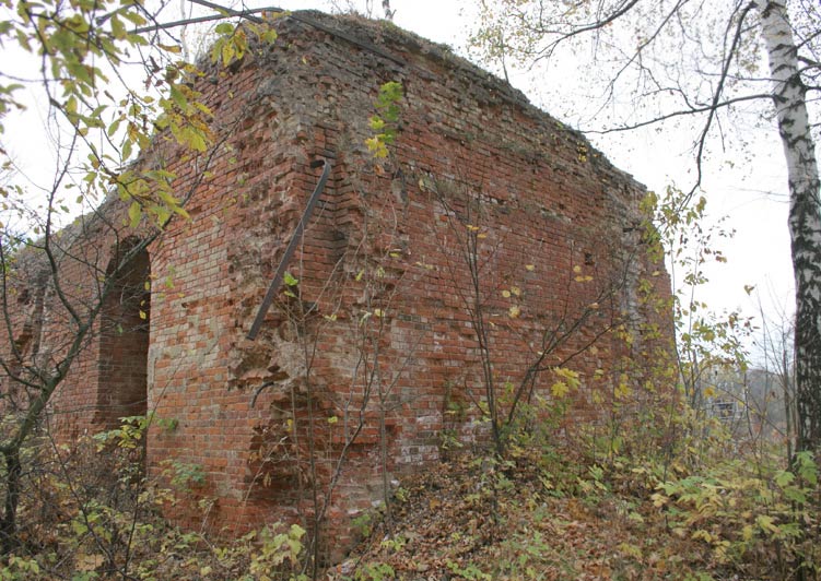 Церковь Троицы Живоначальной, Анисово Городище (Кировский район, Калужская область). фасады
