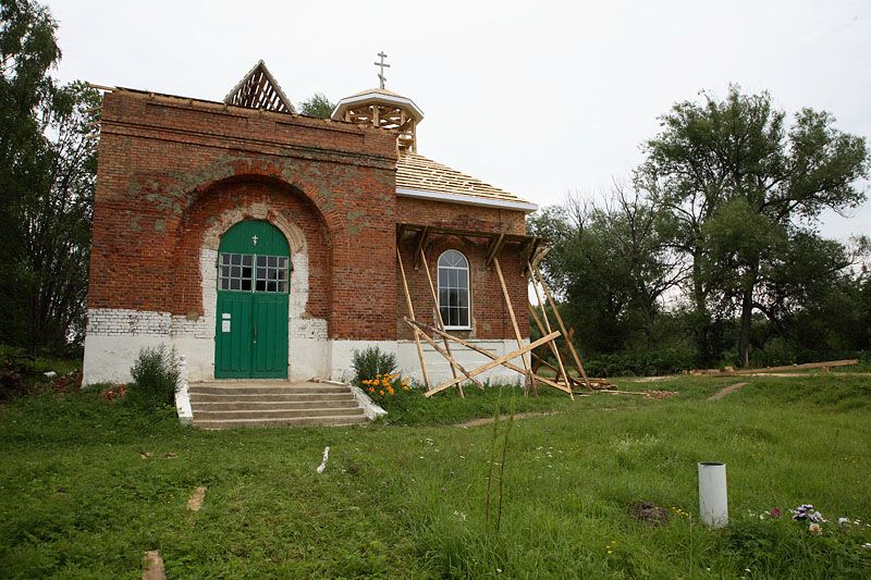 Церковь Троицы Живоначальной, Анисово Городище (Кировский район, Калужская область). фасады