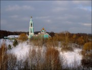 Церковь Рождества Пресвятой Богородицы в Крылатском, Вид церкви в ландшафте<br>, Москва, Западный административный округ (ЗАО), г. Москва