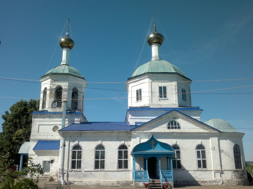 Верхний Услон. Церковь Николая Чудотворца. фасады, Вид с южной стороны