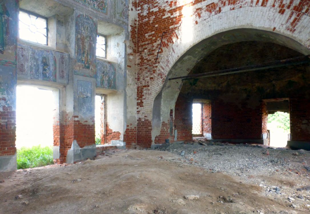 Церковь Вознесения Господня, Волствиново (Юрьев-Польский район, Владимирская область). интерьер и убранство