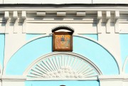 Церковь Николая Чудотворца "на Козинке", Фрагмент западного фасада над входом в притвор<br>, Калуга, Калуга, город, Калужская область