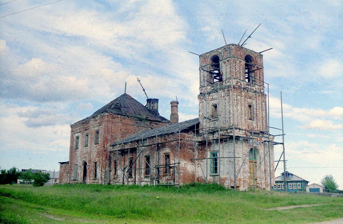 документальные фотографии. Церковь Илии Пророка, Тынцы (Камешковский район, Владимирская область)