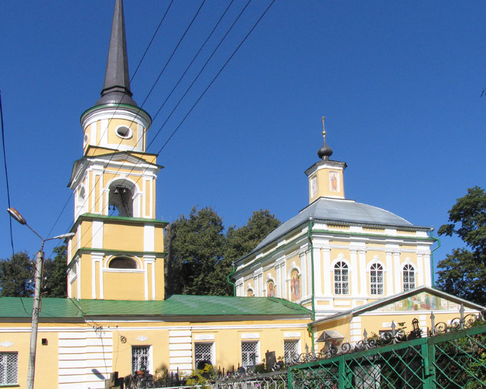 Церковь Петра и Павла, Калуга (Калуга, город, Калужская область). общий вид в ландшафте