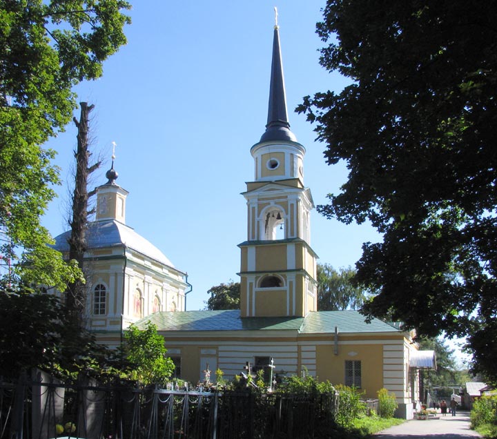Церковь Петра и Павла, Калуга (Калуга, город, Калужская область). общий вид в ландшафте