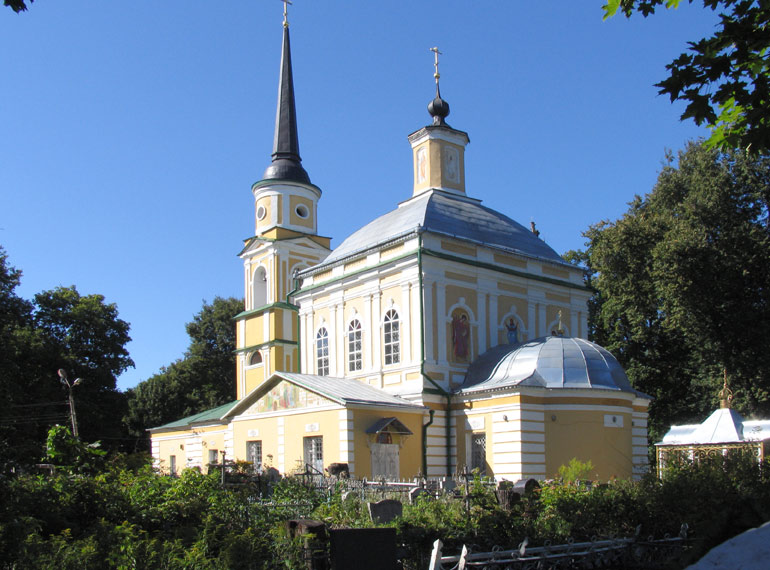 Церковь Петра и Павла, Калуга (Калуга, город, Калужская область). общий вид в ландшафте
