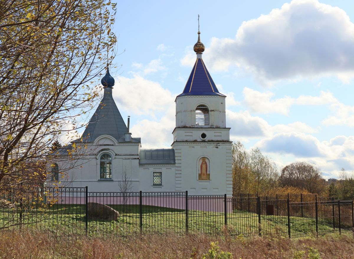 Афинеево. Церковь Троицы Живоначальной. фасады, Вид с севера