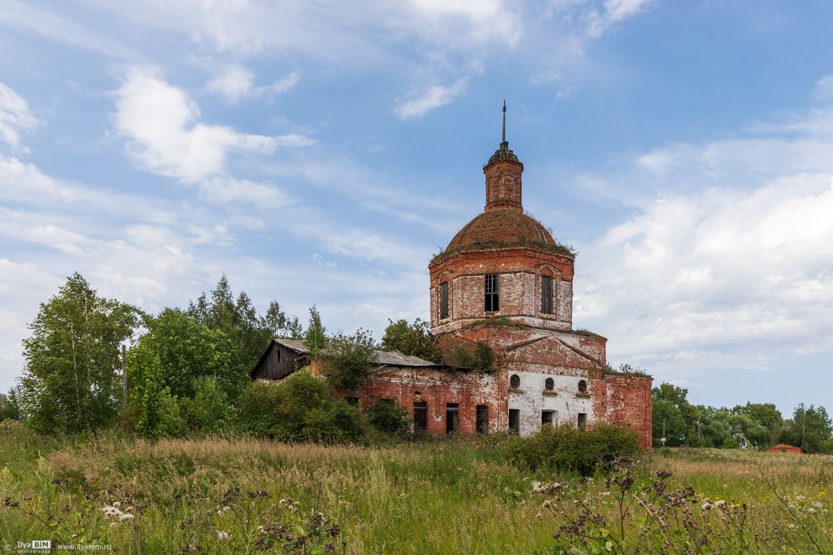 Церковь Михаила Архангела, Юрково (Юрьев-Польский район, Владимирская область). фасады