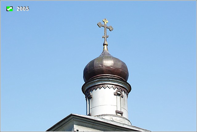 Церковь Димитрия Солунского, Сима (Юрьев-Польский район, Владимирская область). архитектурные детали, Завершение основного объема