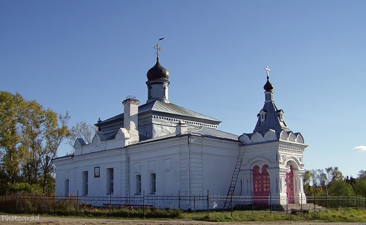 Сима. Церковь Димитрия Солунского. фасады