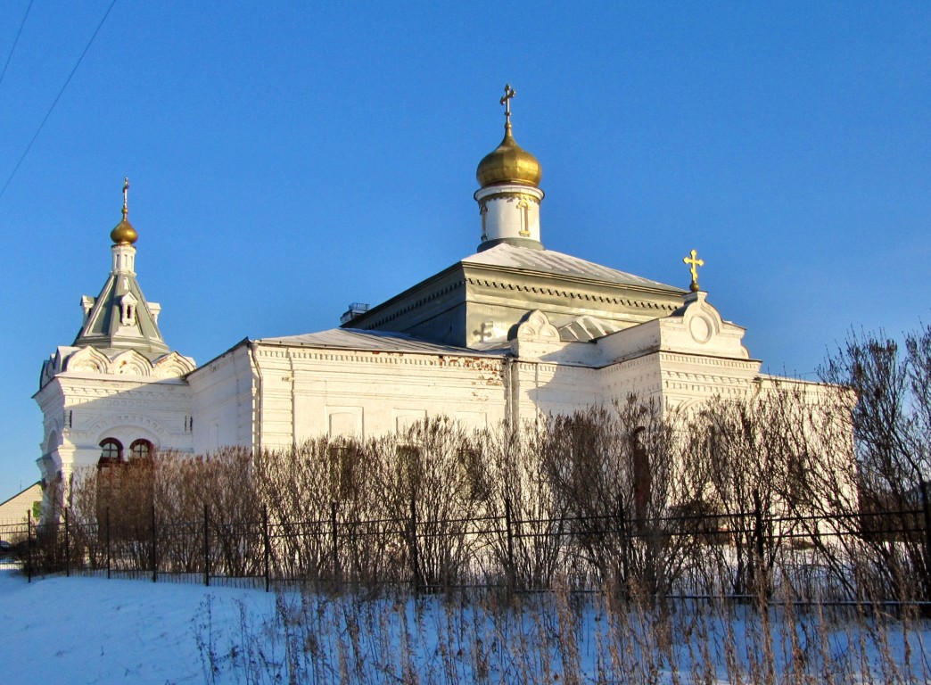Сима. Церковь Димитрия Солунского. фасады, вид с запада