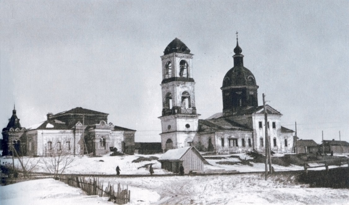 Сима. Церковь Димитрия Солунского. архивная фотография