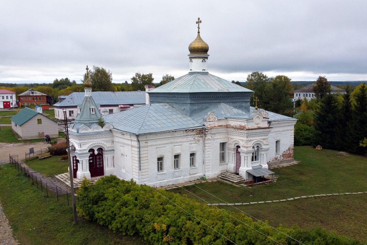 Сима. Церковь Димитрия Солунского. фасады