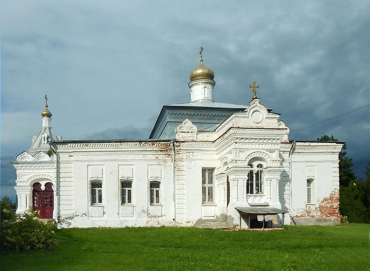 фасады. Церковь Димитрия Солунского, Сима (Юрьев-Польский район, Владимирская область)