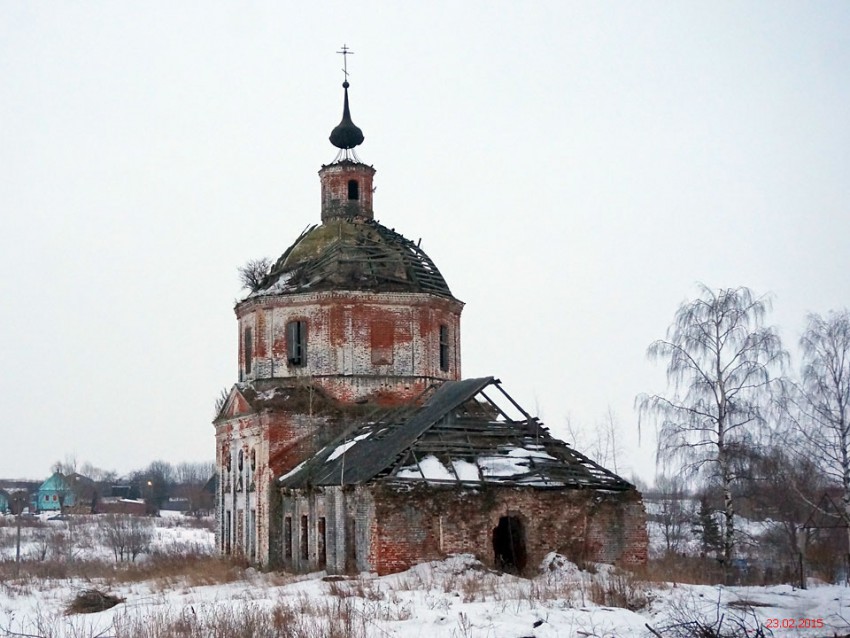 Церковь Рождества Пресвятой Богородицы, Сорогужино (Юрьев-Польский район, Владимирская область). фасады