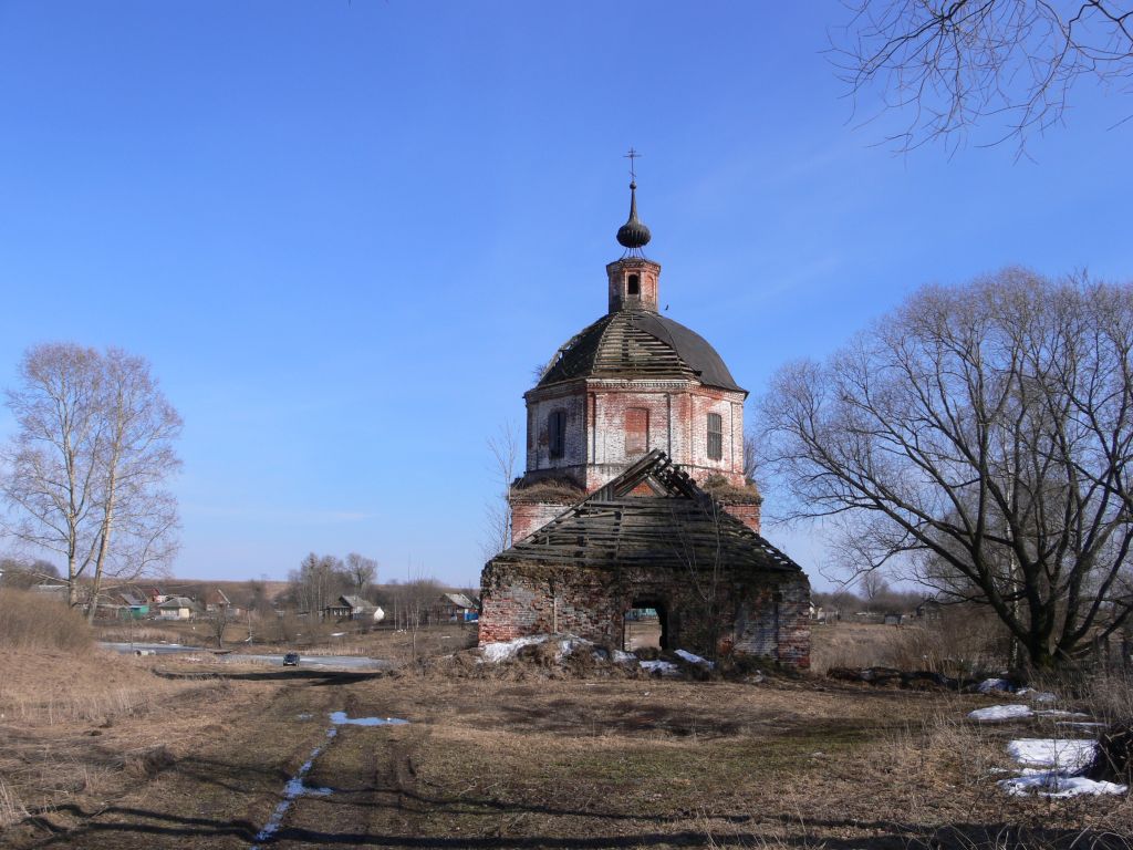 Сорогужино. Церковь Рождества Пресвятой Богородицы. фасады