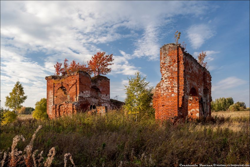 Церковь Николая Чудотворца, Краски (Юрьев-Польский район, Владимирская область). фасады