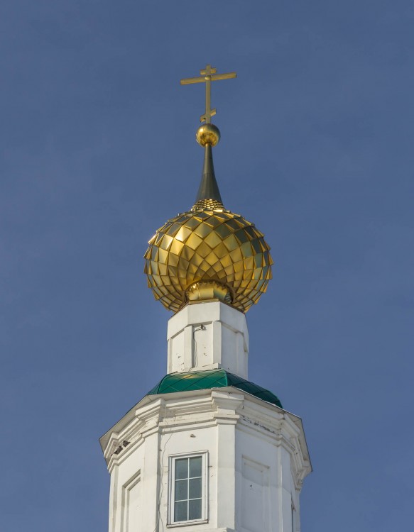 Церковь Иоанна Богослова, Косинское (Юрьев-Польский район, Владимирская область). архитектурные детали, Завершение