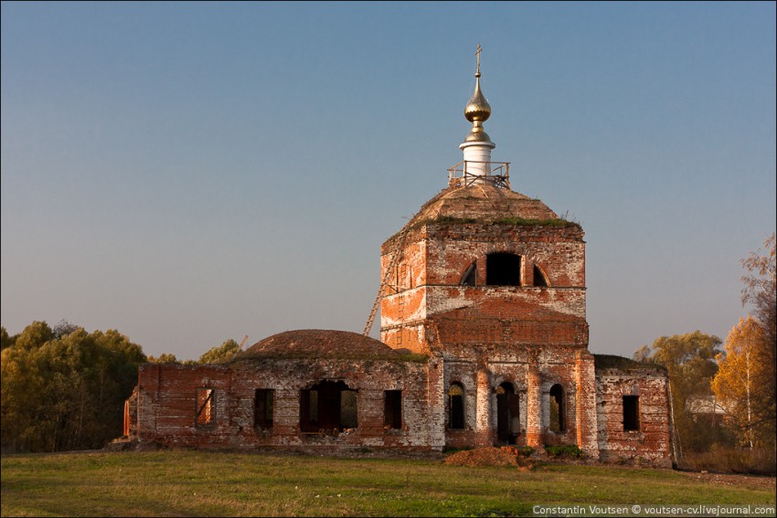Церковь Иоанна Богослова, Елох (Юрьев-Польский район, Владимирская область). документальные фотографии